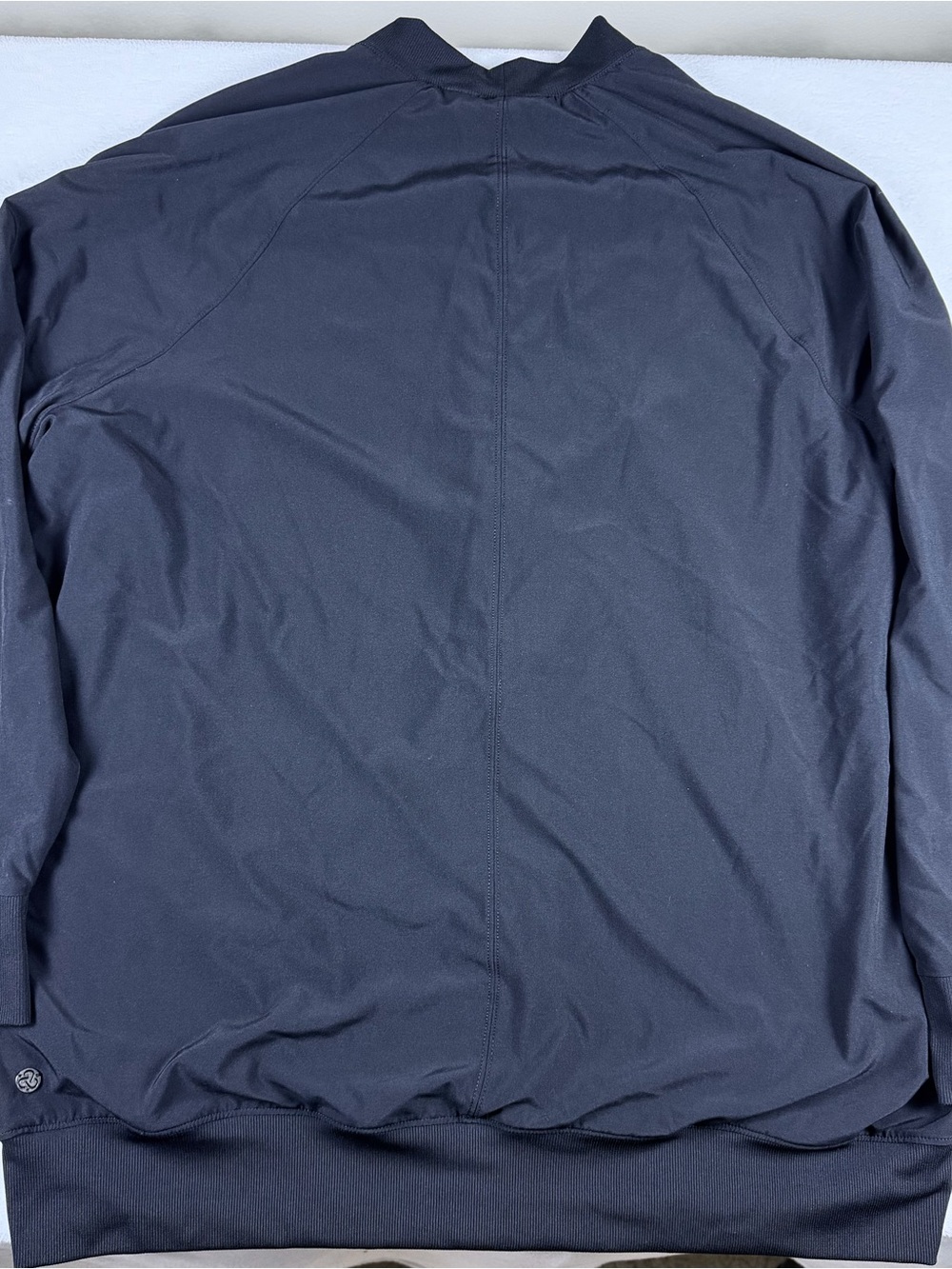 Zella Womens Black Full Zip Bomber Jacket Athletic Activewear Size 1X - Picture 6 of 9